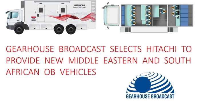Gearhouse Broadcast selects Hitachi to provide new Middle Eastern and South African OB vehicles