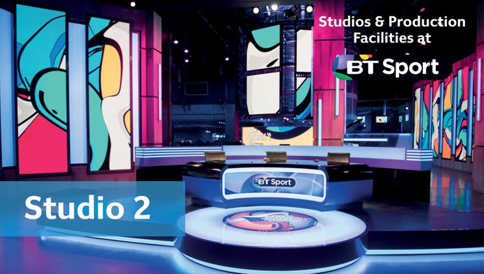 Built with the latest technology and digital workflows, the BT Sport Studios are ideal for both live and complex productions.