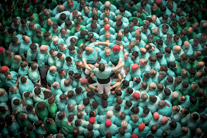 Spain plays host to human towers Watch talented teams rise high at the extraordinary Concurs de Castells event