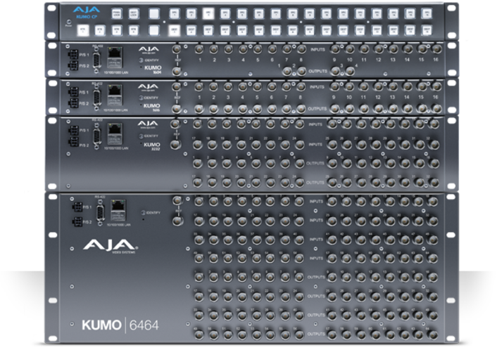 AJA KUMO 6464 Compact SDI Router Now Available
