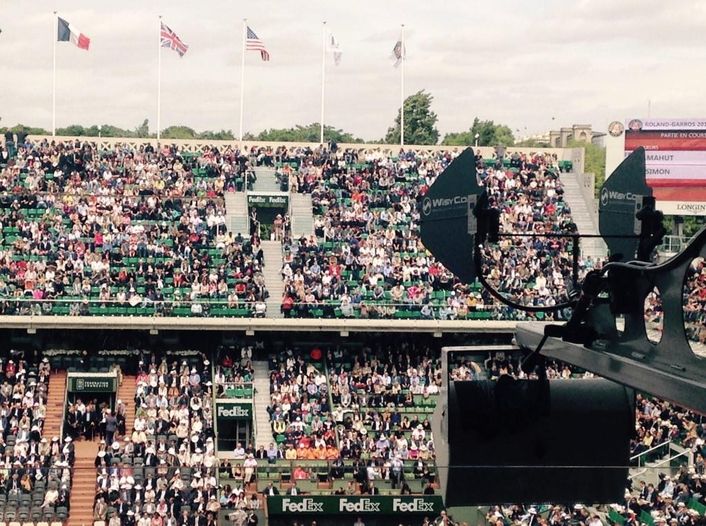 Wisycom VER Frequence France Televisions Roland Garros