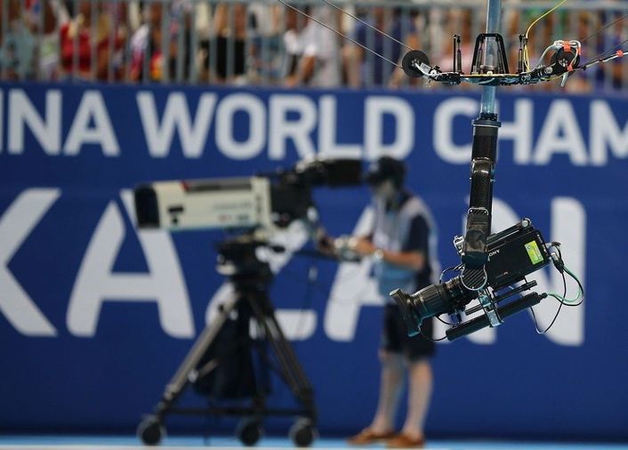 Panorama at FINA World Championships in Kazan