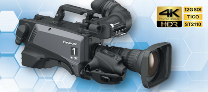 The Panasonic AK-UC3300 UHD studio camera system achieves resolution of 2,000 TV lines