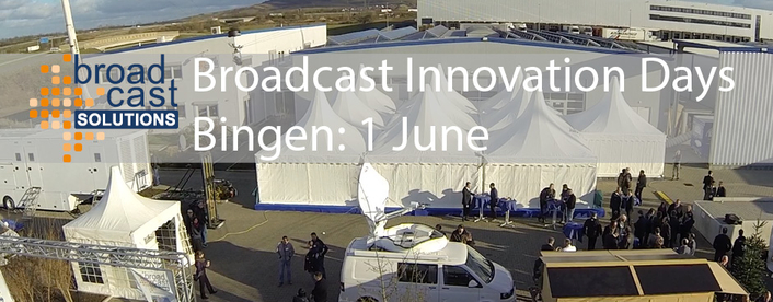 Broadcast Solutions is also hosting their own full day event, Innovation Days 2017, on June 1st 