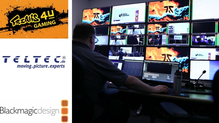 FREAKS 4U GAMING INVESTS IN BLACKMAGIC DESIGN FOR ESPORTS BROADCASTING