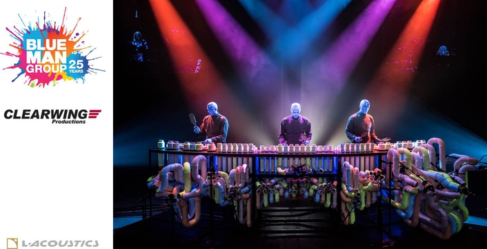 L-Acoustics’ Kara Lets Blue Man Group’s Colors Shine Through In Sunny Florida