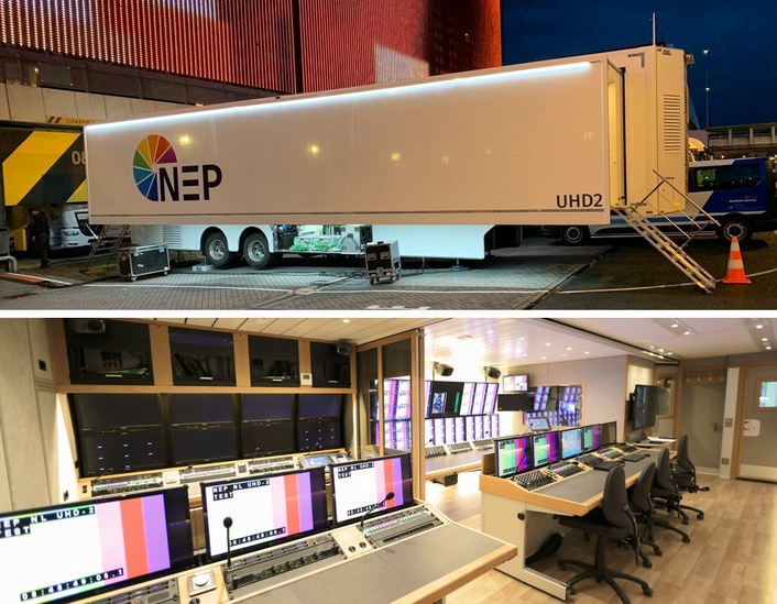 Broadcast Solutions and NEP The Netherlands join forces for deployment of large 24 camera UHD OB Truck