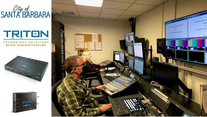 City of Santa Barbara Reaches Local Community with Live Streams Powered by AJA Gear