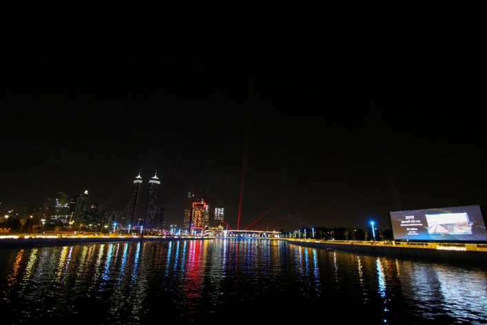 New Dubai Canal opened with a spectacular ceremony featuring Claypaky lights