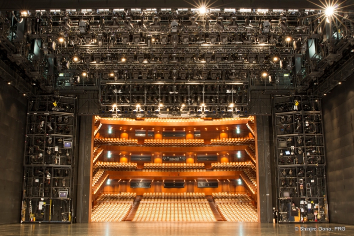 Claypaky lights selected for The New National Theatre, Tokyo