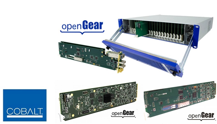 Cobalt Digital Adds New openGear® Fiber Cards