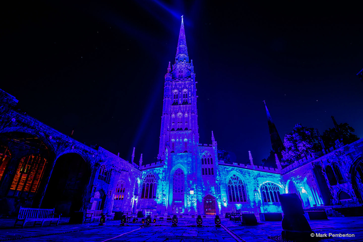 CPL Lights Coventry Landmarks to celebrate Florence Nightingale Bicentenary