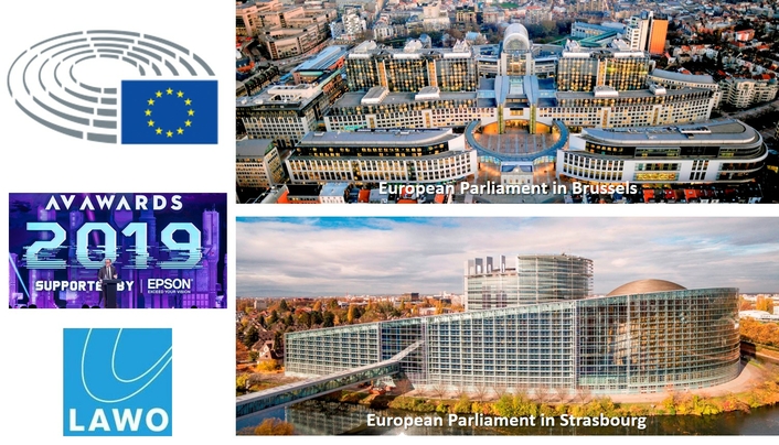 European Parliament wins ‘Public Sector Project of the Year’ at AV Awards in London