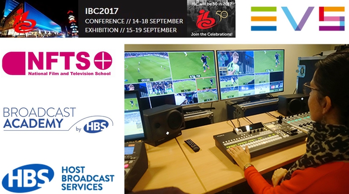 EVS and HBS to train tomorrow’s live production stars at IBC2017