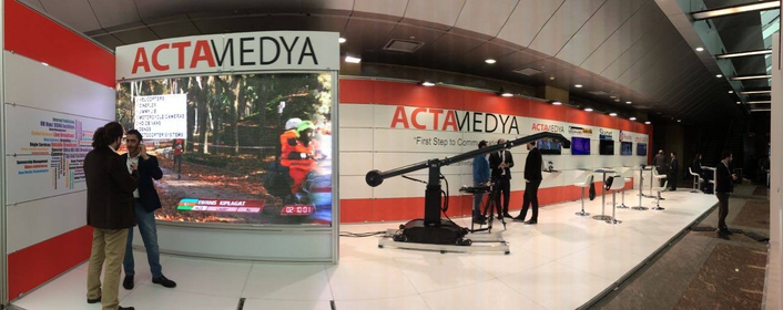 ACTAMEDYA at the Global Satshow in Istanbul