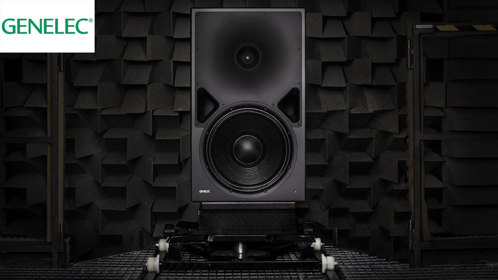 The Genelec 8380A three-way midfield SAMTM Main Monitor.