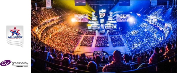 Grass Valley and Populous enable Esports Stadium Arlington Texas to deliver amazing experiences from camera to console