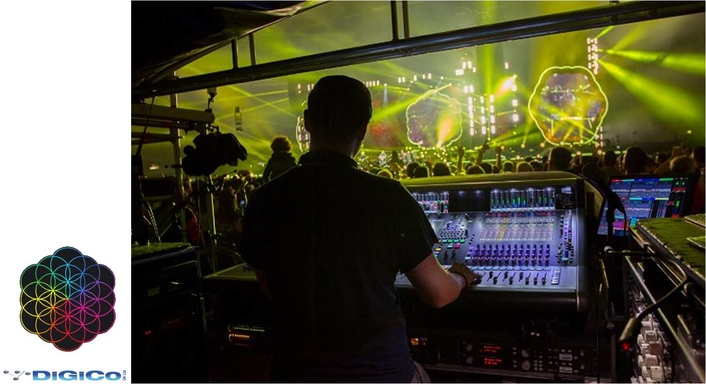 DiGiCo SD7 - the only console for Coldplay