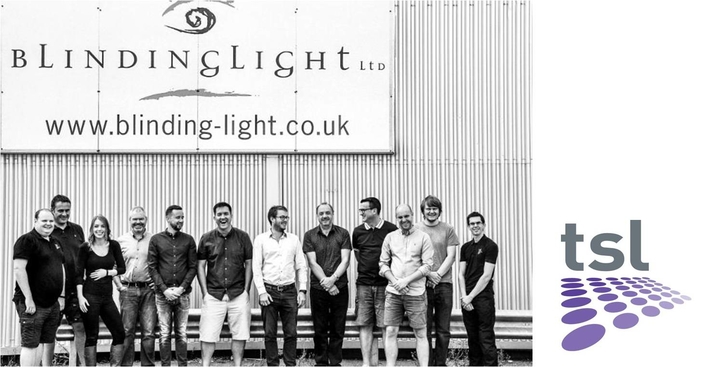 TSL Lighting Announces £500,000 Stock Investment as  Acquisition of Blinding Light Completes
