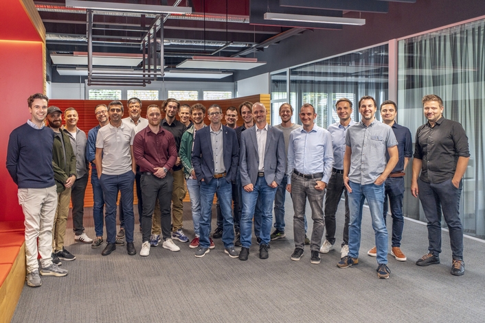 The hi team at Riedel headquarters