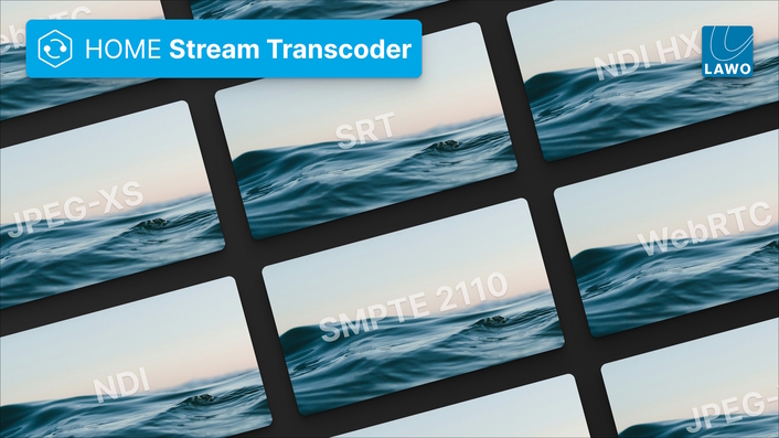 Lawo HOME Stream Transcoder Lawo HOME Stream Transcoder