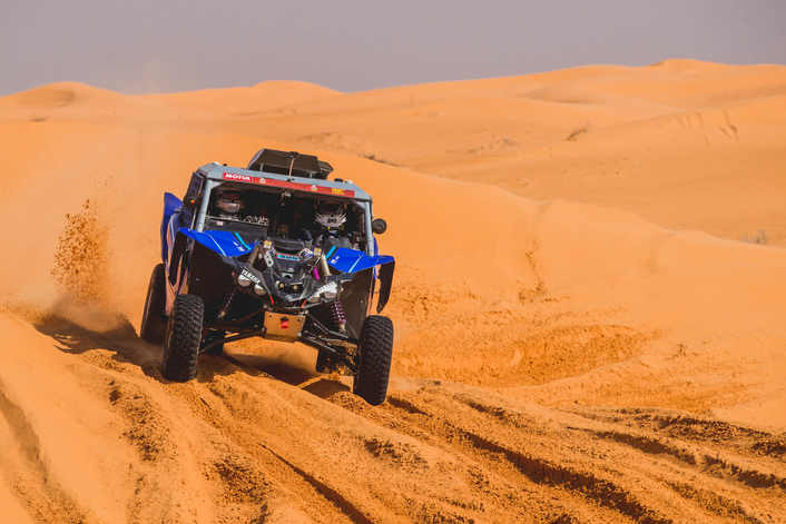 Rookie Quintero captures first Dakar stage win to go third overall