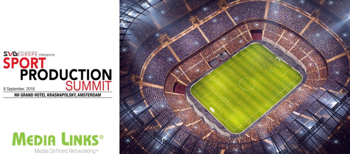 Media Links EMEA to Introduce IP Solutions at SVG Sports Production Summit 