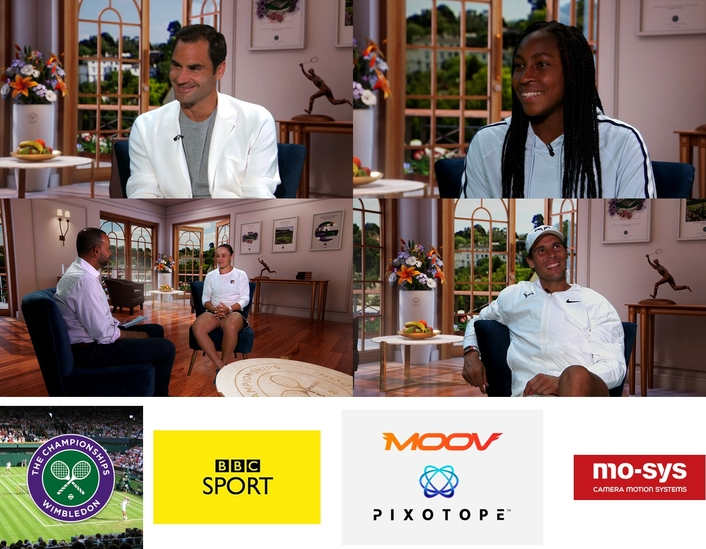 Behind the scenes of Wimbledon’s brand new virtual interview studio