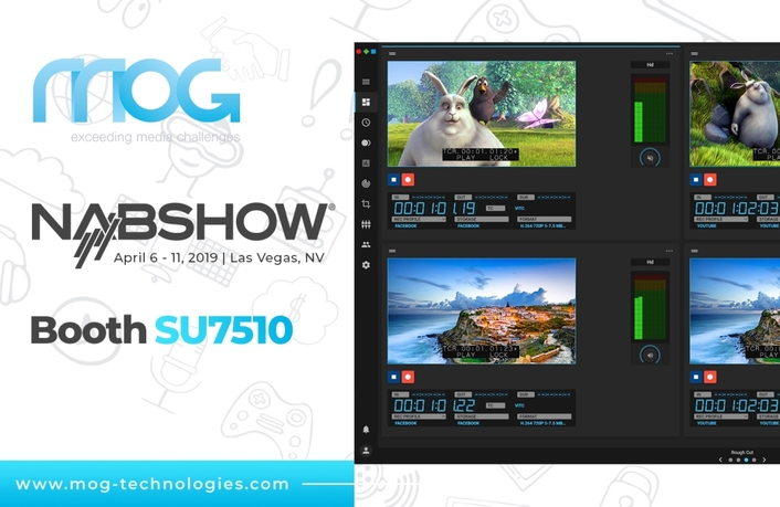 MOG Technologies highlights advances in file-based workflows at NABSHOW 2019