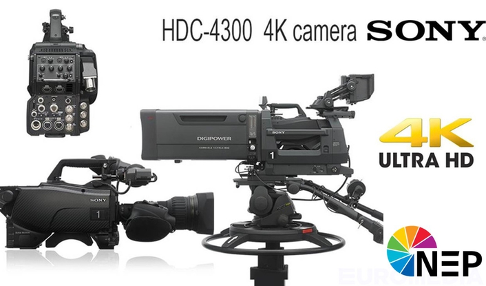 NEP UK selects Sony HDC-4300s to deliver live 4K to sports broadcasting market