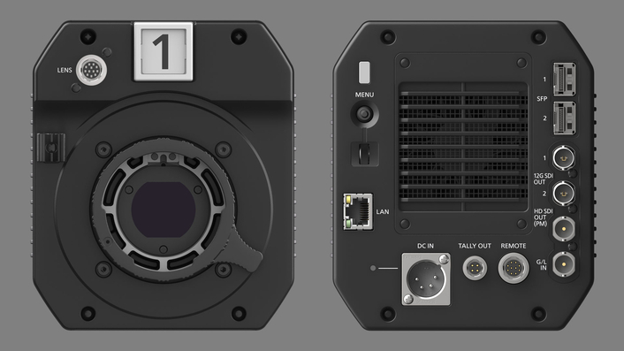 Panasonic UBX100 front and back 