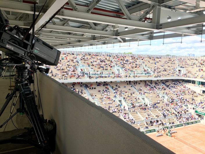 PANASONIC 4K CAMERAS BRING ROLAND GARROS TO INTERNATIONAL AUDIENCES