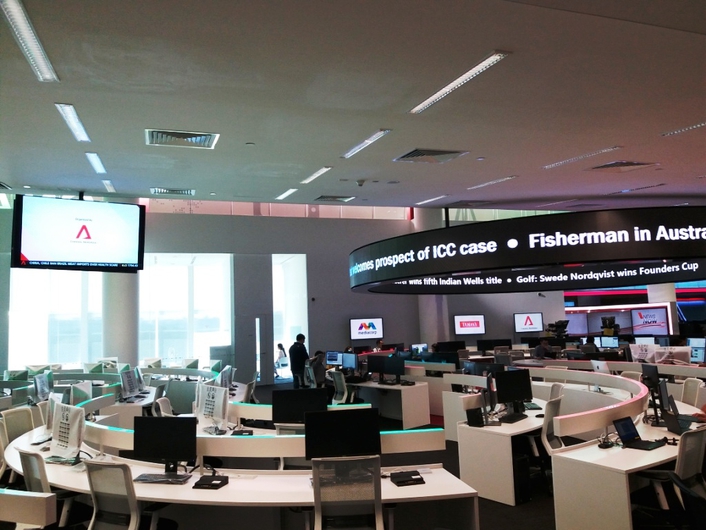 Mediacorp equips enormous new Media Center with IHSE KVM switching system