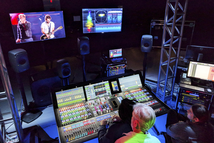 3D Rock in Rio with Lawo's mc²96 Grand Production Console