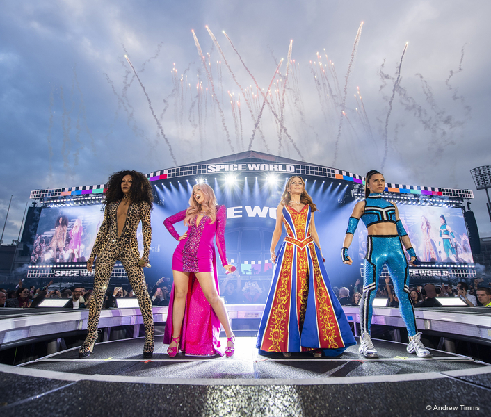 Global success, from Spice Girls and Billie Eilish tours to top European festivals