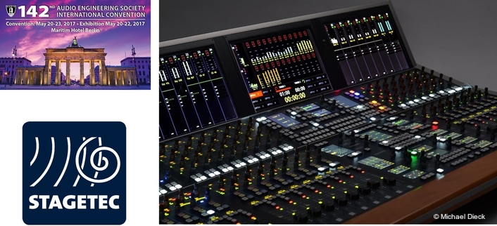 Stage Tec’s CRESCENDO platinum with new technical highlights at the AES
