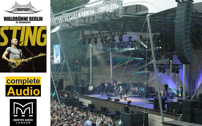 COMPLETE AUDIO’S MLA DELIVERS POTENT STING IN BERLIN’S WALDBÜHNE
