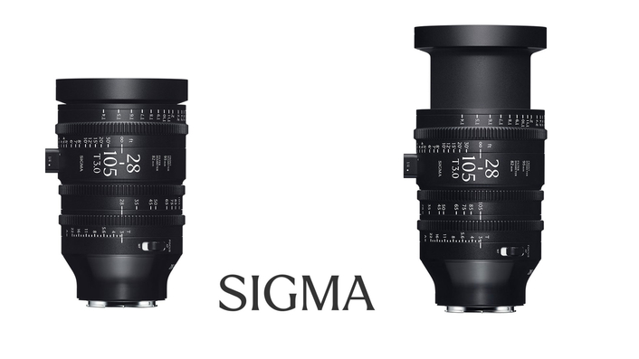 Sigma AF Cine 28–105mm T3 FF, available mounts: L-Mount, Sony E-mount Sigma AF Cine 28–105mm T3 FF, available mounts: L-Mount, Sony E-mount