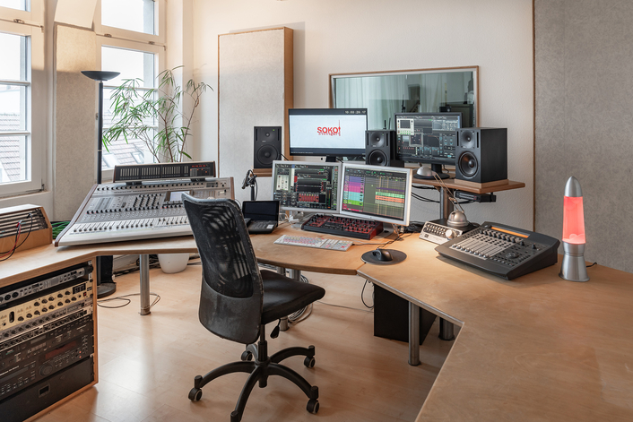 The 5.1 room at Tonstudio Gress.