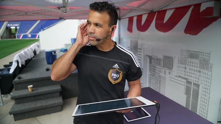 Video assistant referees used in live trials for the first time