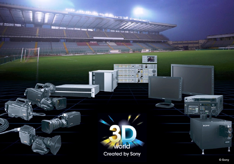 Sony S 3d Exhibition At Nab 2010 Live Production Tv
